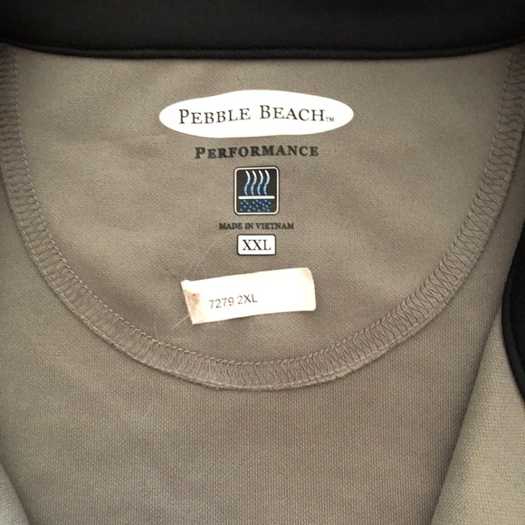 Men’s  NWT Pebble Beach Performance XXL zipper jacket - Picture 3 of 11